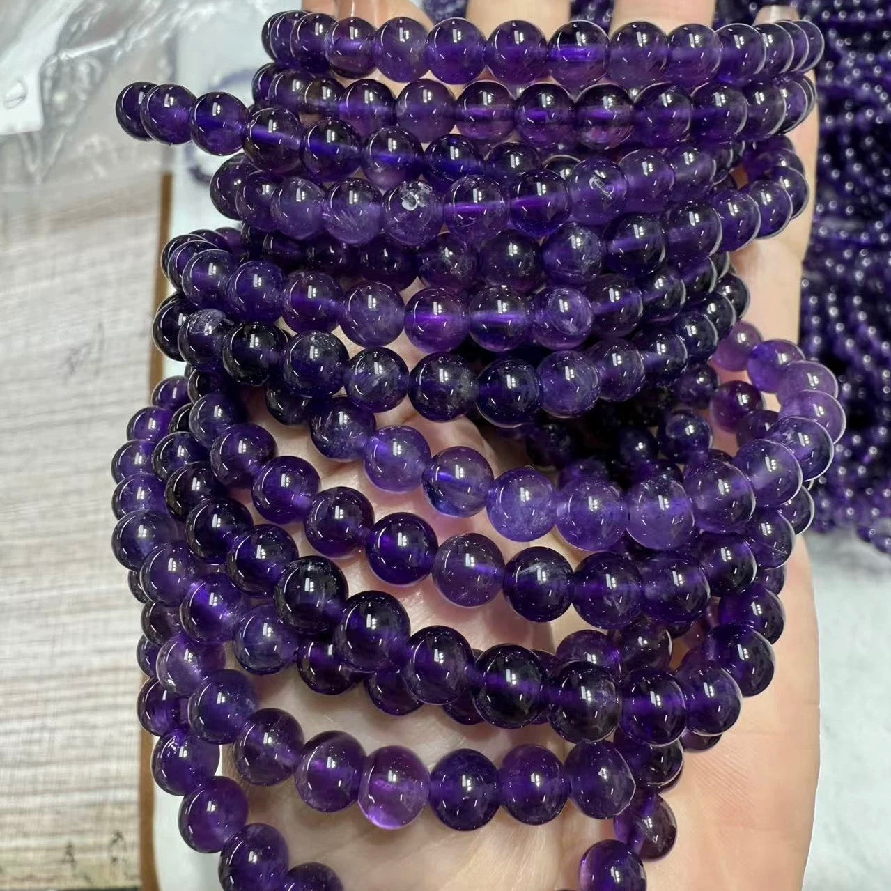 Brazil amethyst bracelet