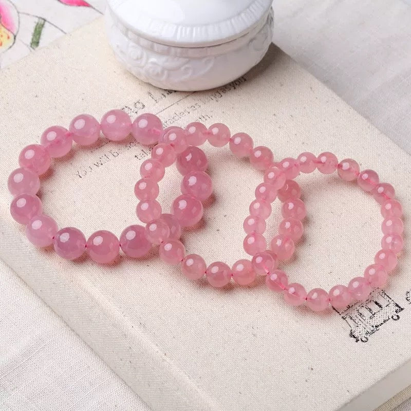 Madagascar Rose quartz bracelet
