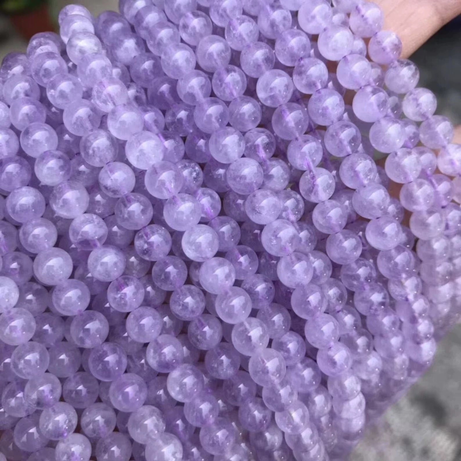 Zambia amethyst bracelet
