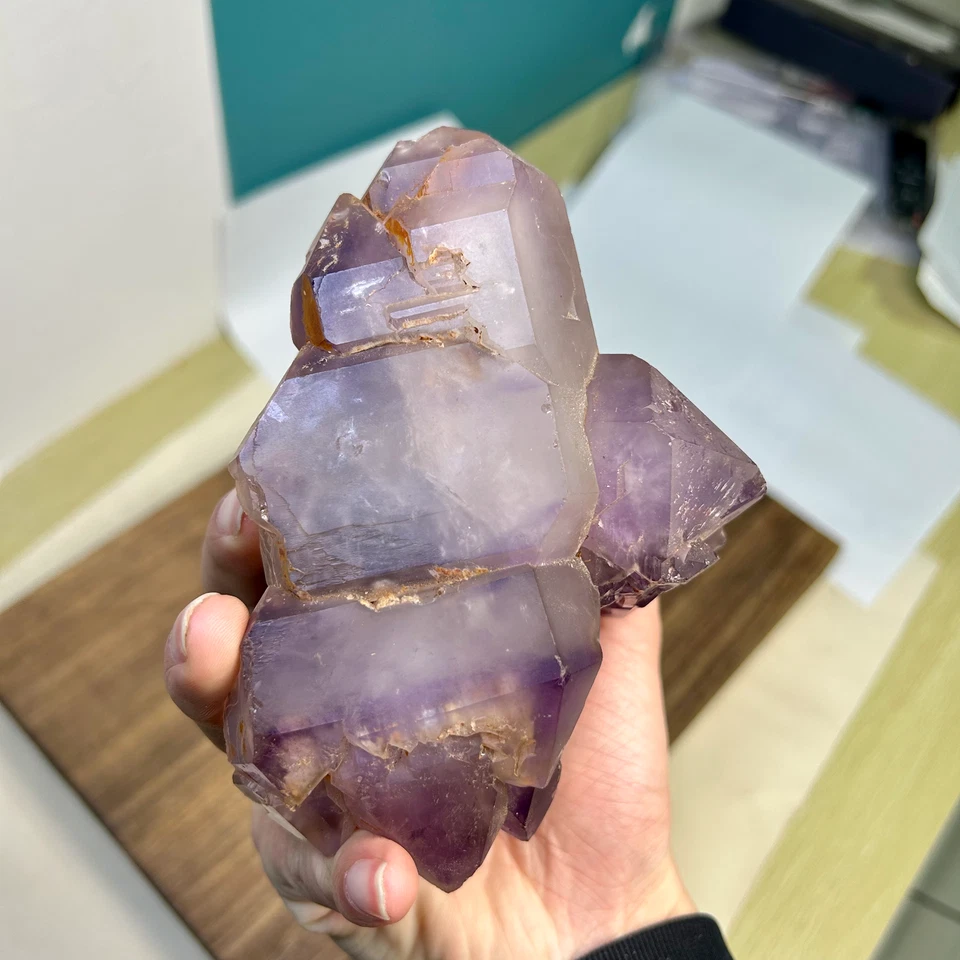1305g Natural Madagascar Amethyst quartz cluster crystal specimen Healing