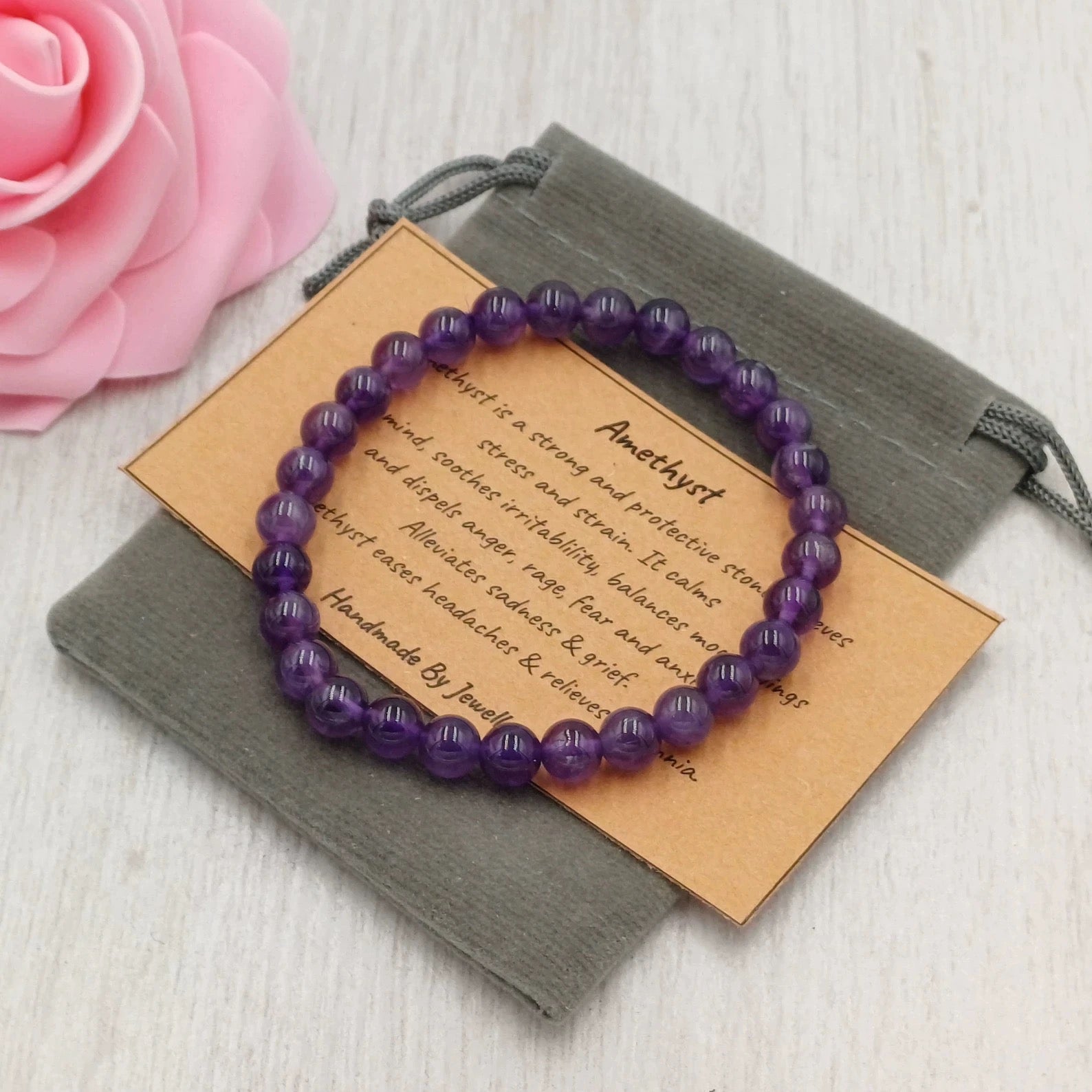 Brazil amethyst bracelet