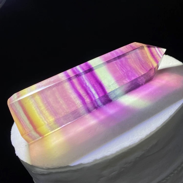 Rainbow fluorite tower 80$/kg