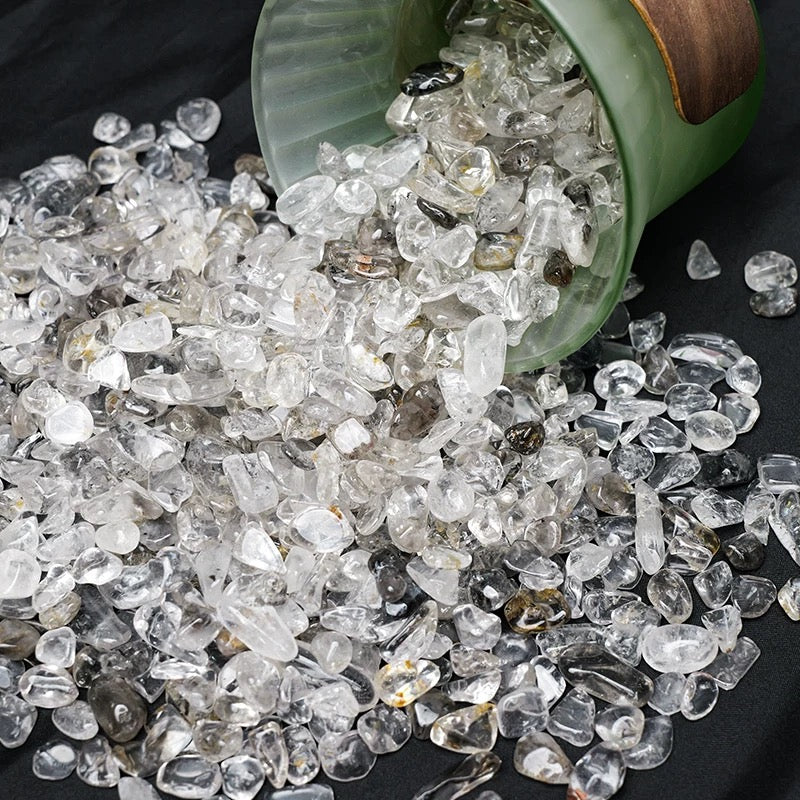 Phantom crystal chip stone