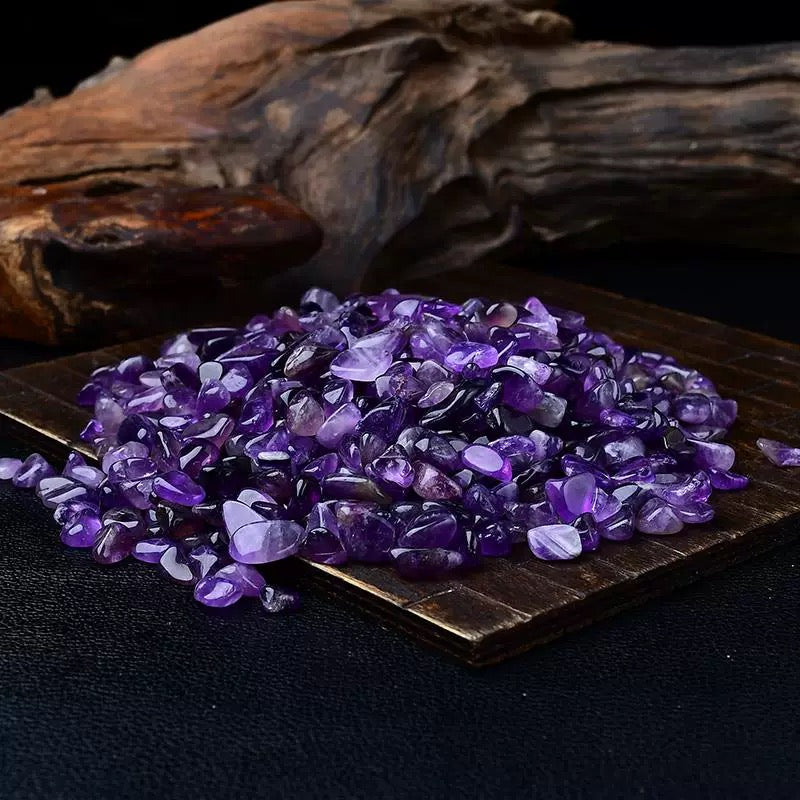 Amethyst chip stone 50$/kg
