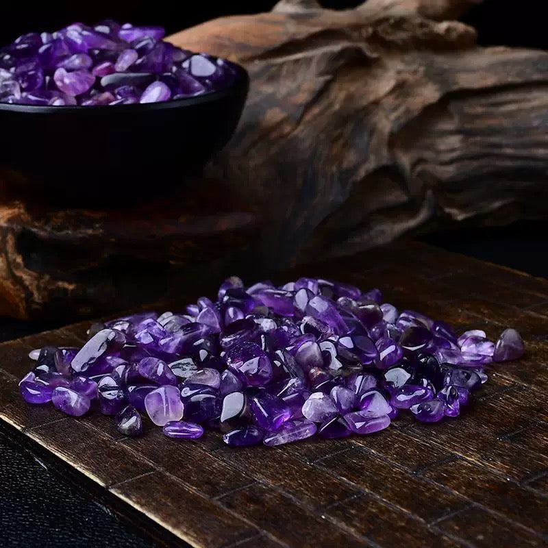 Amethyst chip stone 50$/kg