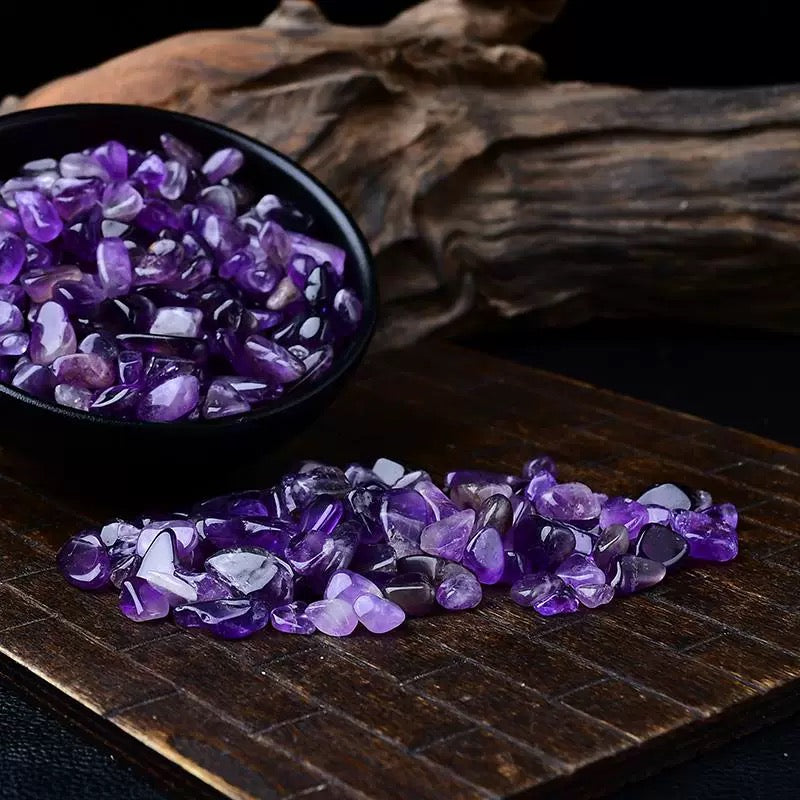 Amethyst chip stone 50$/kg