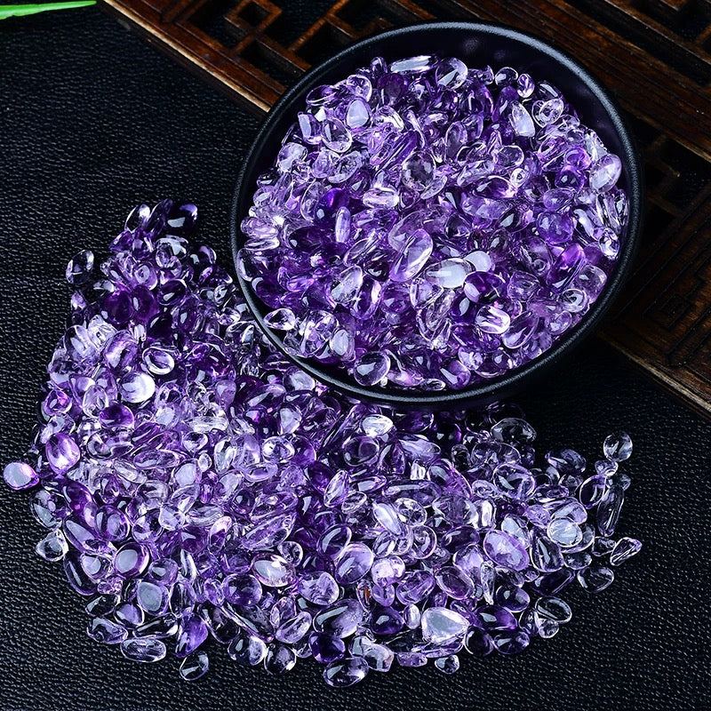 Amethyst chip stone 50$/kg
