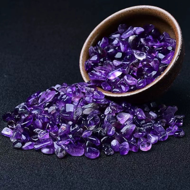Amethyst chip stone 50$/kg