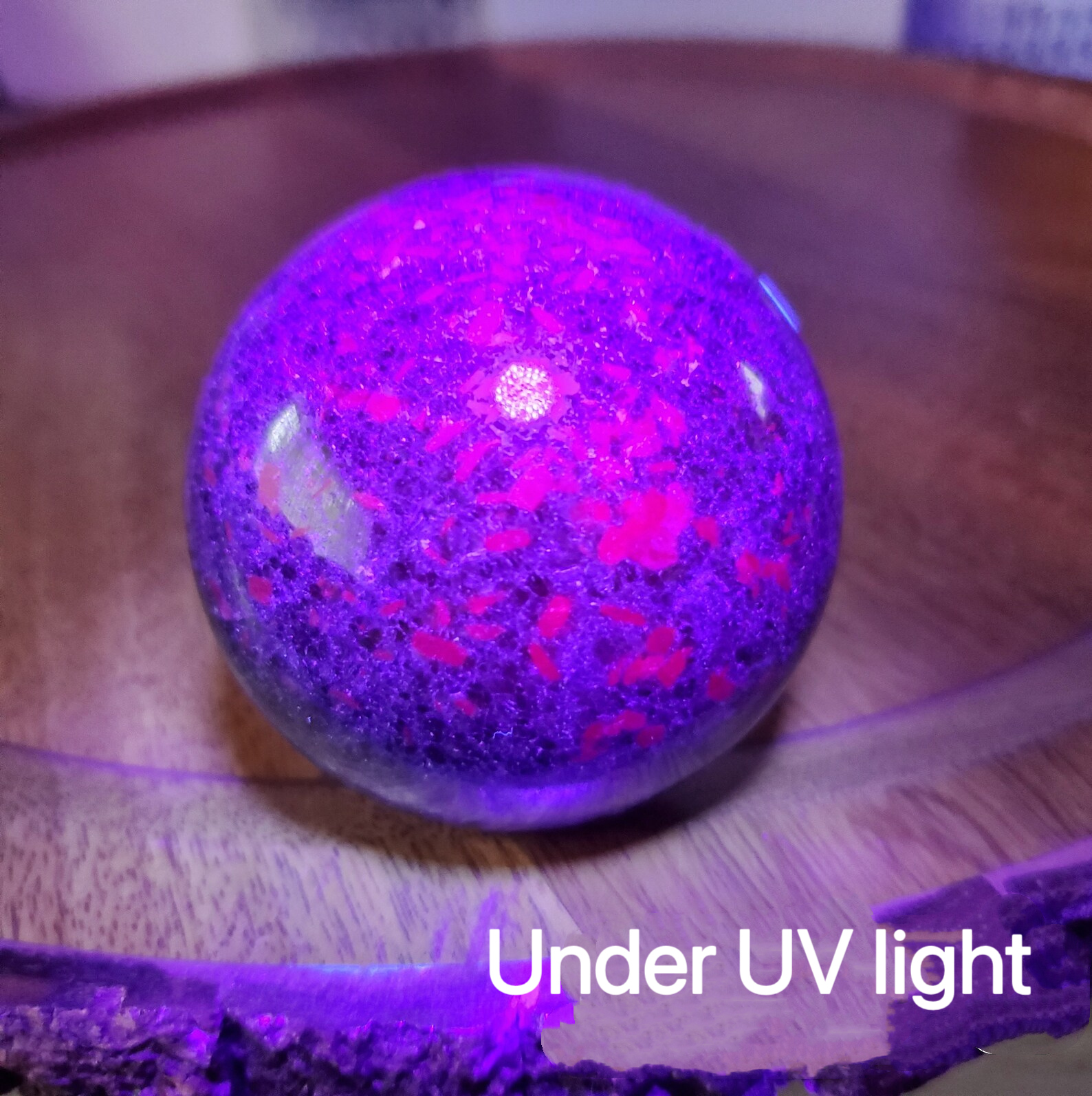 ruby kyanite sphere