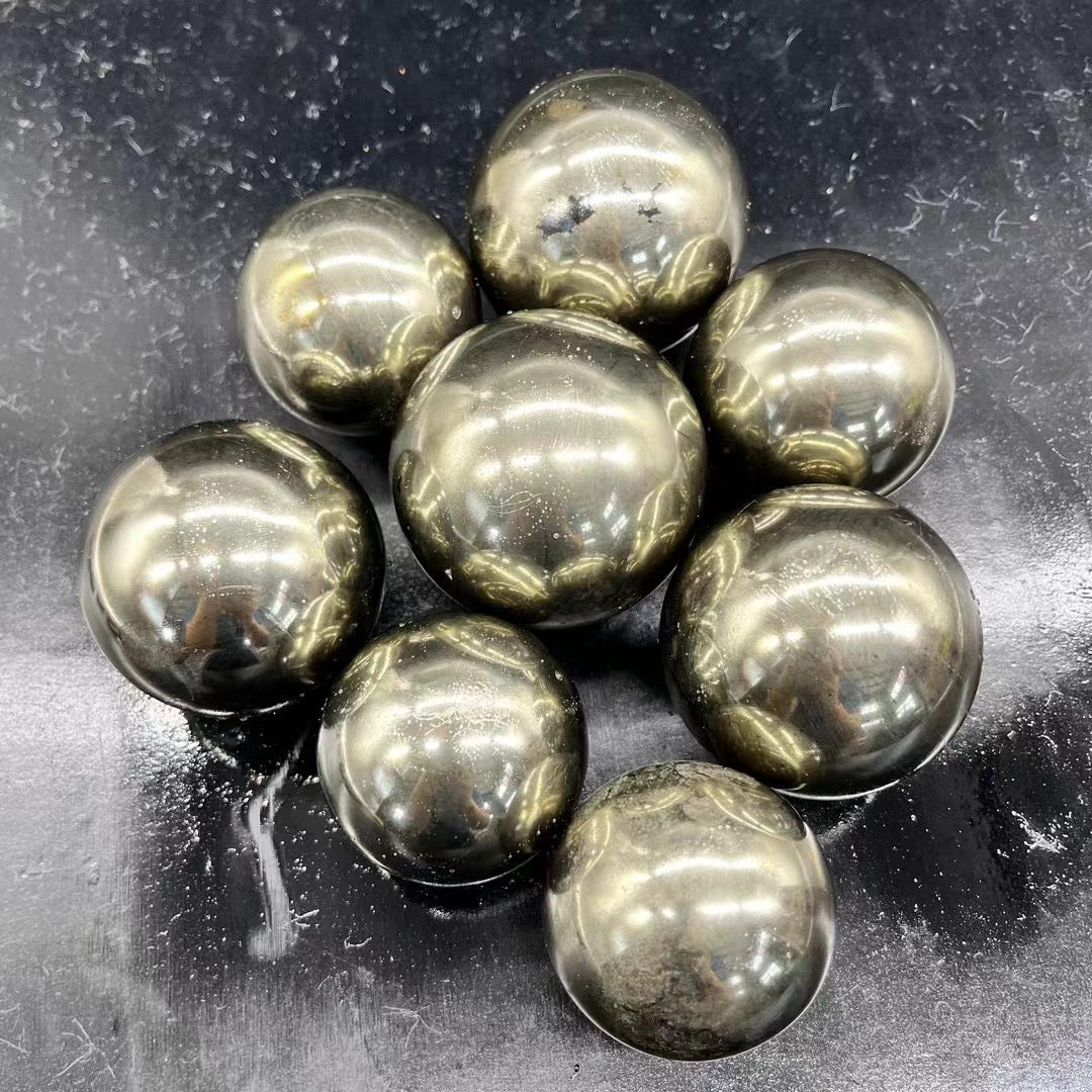 Pyrite sphere