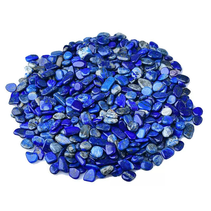 Lapis palm stone and chip stone